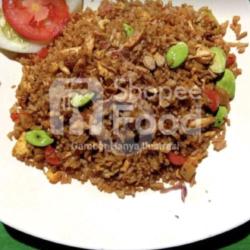 Nasi Goreng Pete Teri   Es Teh