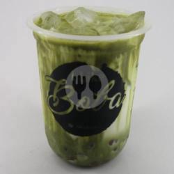 Greentea Boba Milk