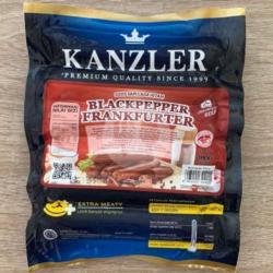 Kanzler Sosis Blackpepper Frankfurter 300g