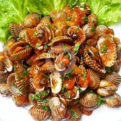 Kerang Dara Saus Tiram   Nasi