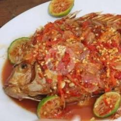 Nasi Pecak Ikan Nila