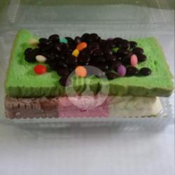 Es Krim 3 Rasa / Cokelat Roti Tawar   Choco Chips