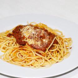 Spaghetti Bolognese (beef)