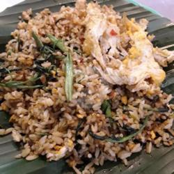 Nasi Goreng Kangkung Terasi Telur