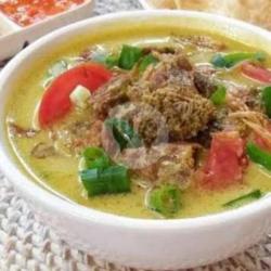 Soto Betawi Babat   Perkedel