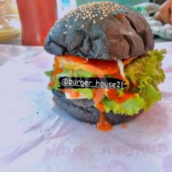 Burger Black Sosis