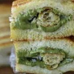 Roti Bakar Matcha   Puff Pastry