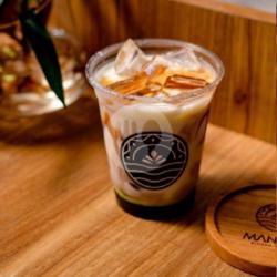 Iced Dirty Matcha Latte