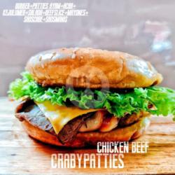 Crabypatties Chicken Beef