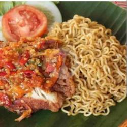 Paket Indomie Ayam Penyet Cabe Setan