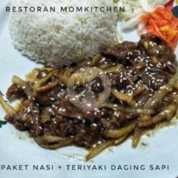 Paket Nasi   Sapi Teriyaki