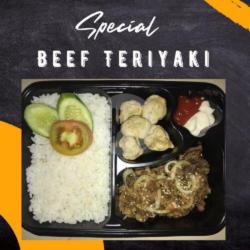 Rice Beef Teriyaki Bakso Aci