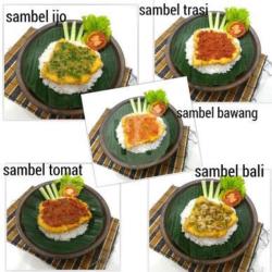 Sego Pitik Londo (sambel Bali)