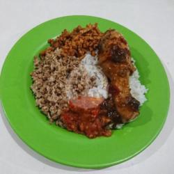 Nasi Megono Ayam Kecap