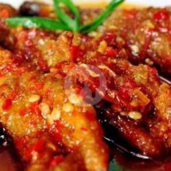 Ceker Ayam Pedas   Nasi   Es Jeruk