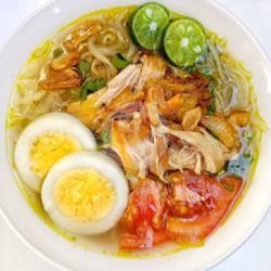 Soto Lamongan Komplit   Nasi