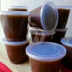 Puding Cokelat Fla Vanila