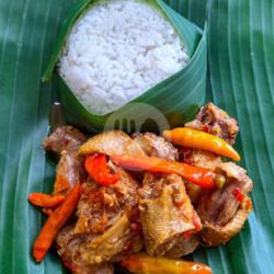 Oseng Mercon Kepala Bebek   Nasi