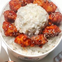 Korean Chicken Rice Bowl