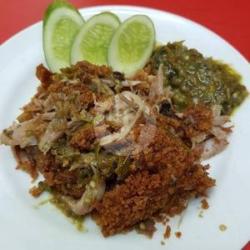Sayap Geprek Sambal Ijo