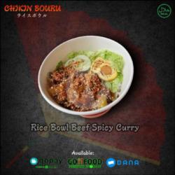 Beef Spicy Curry Rice Bowl