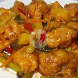 Ayam Kuluyuk  Asam Manis