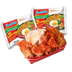 Taiwan Crispy Chicken   Indomie Goreng Double