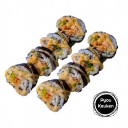 Cheesy Salmon Mentai Roll