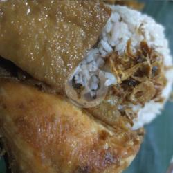 Nasi Putih  Ayam Goreng Semur Tahu