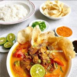 Soto Tangkar Daging   Nasi