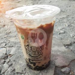 Boba Drink Choco Caramel Shake 16 Oz