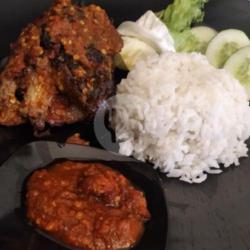 Nasi  Ayam Bakar Merah Dada Double