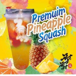 Premium Pineapple Soda Squash