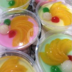 Silky Fruit Puding