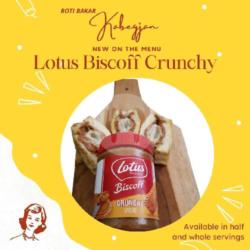 Roti Bakar Pastry Lotus Biscoff Crunchy