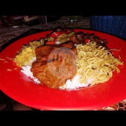 Nasi Campur Daging (beli 2 Gratis 1 Teh Jus)