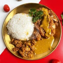 Geprek Ayam Thai Curry