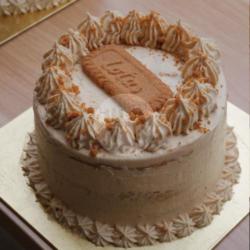 Coffee Biscoff Cake (slice)