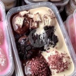 Donat Lumer 2 Rasa (tiramisu, Coklat)