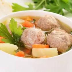 Sop Bakso Wortel Kentang