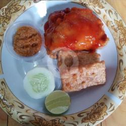 Ayam Geprek Lava Tempe Sambal Mantap