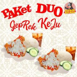 Paket Duo Geprek Keju