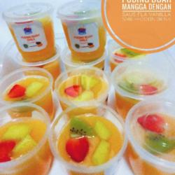 Promo!! Buy 2 Get 1 Puding Susu Varian Mangga Coklat