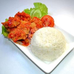 Chick Spicy   Rice