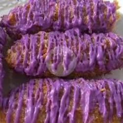 Pisang Goreng Crispy Blueberry Susu