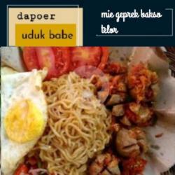 Mie Geprek Bakso Telor