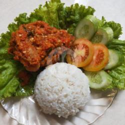 Ayam Rica Rica Dada   Nasi