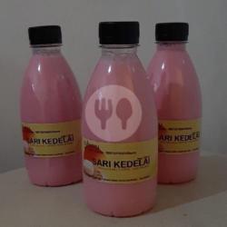 Sari Kedelai Rasa Strowberry 350ml