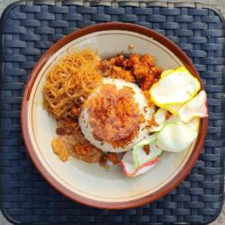 Nasi Ulam   Orek   Bihun   Sambel   Kerupuk