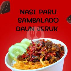 Regular Ricebowl Paru Oseng Sambalado (level Pedas 1)